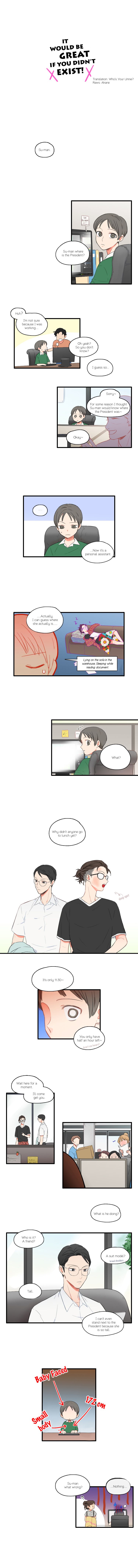 It Would Be Great if You Didn't Exist Manhwa - Chapter 42 Page 0