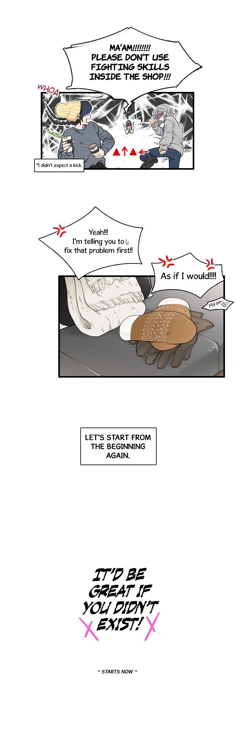 It Would Be Great if You Didn't Exist Manhwa - Chapter 0 Page 1