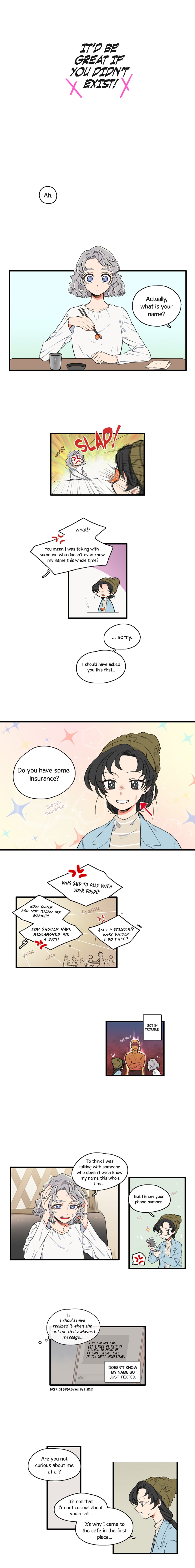 It Would Be Great if You Didn't Exist Manhwa - Chapter 12 Page 0