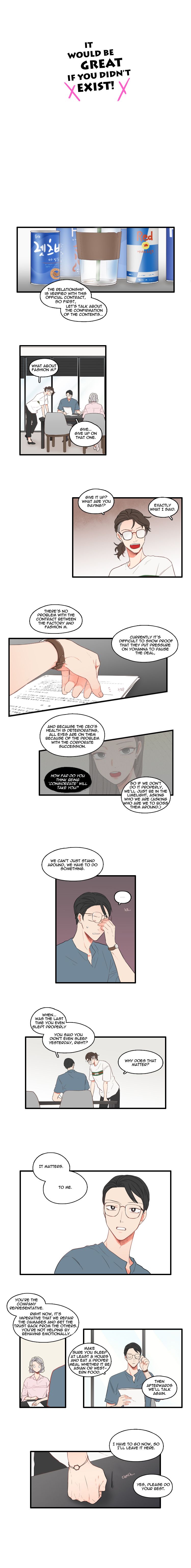 It Would Be Great if You Didn't Exist Manhwa - Chapter 57 Page 0