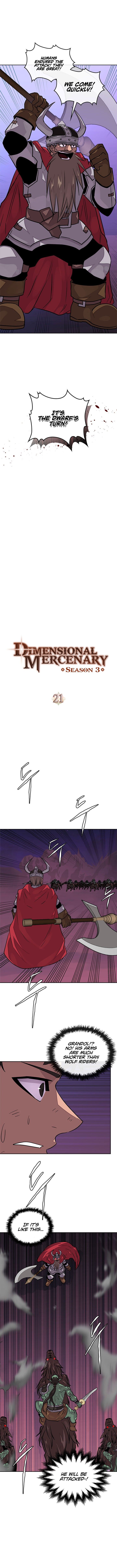 Dimensional Mercenary Manhwa - Chapter 85 Page 1