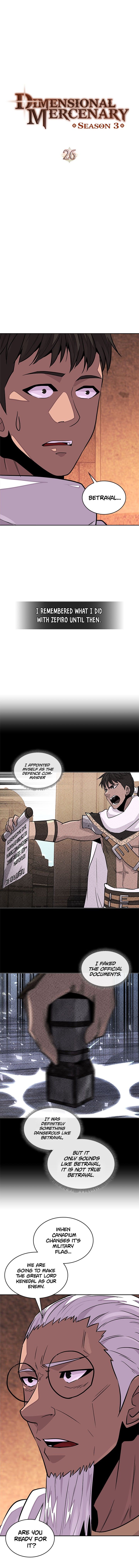 Dimensional Mercenary Manhwa - Chapter 90 Page 1