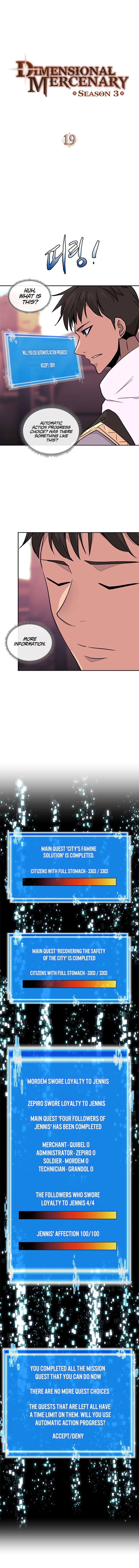 Dimensional Mercenary Manhwa - Chapter 83 Page 1