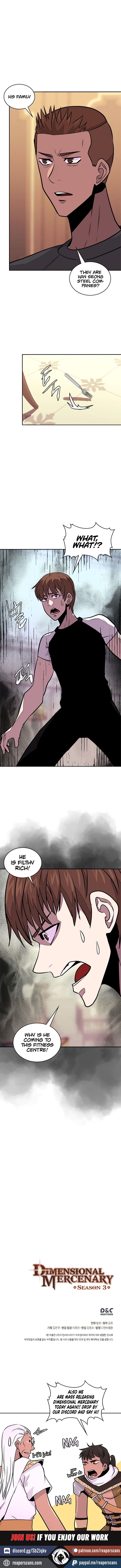 Dimensional Mercenary Manhwa - Chapter 100 Page 11