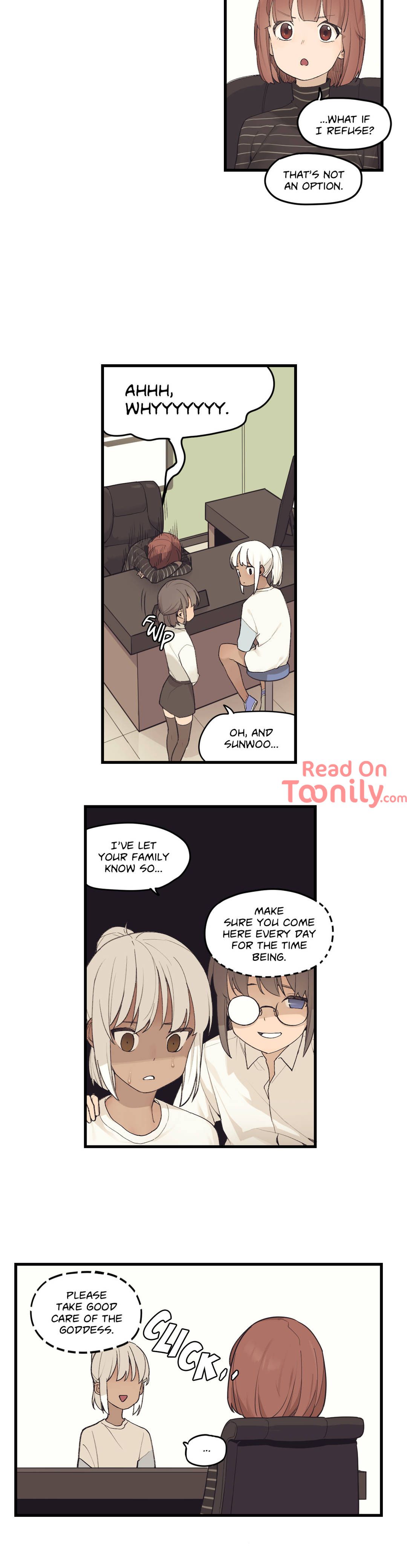 No Goddess, no! Manhwa - Chapter 43 Page 2