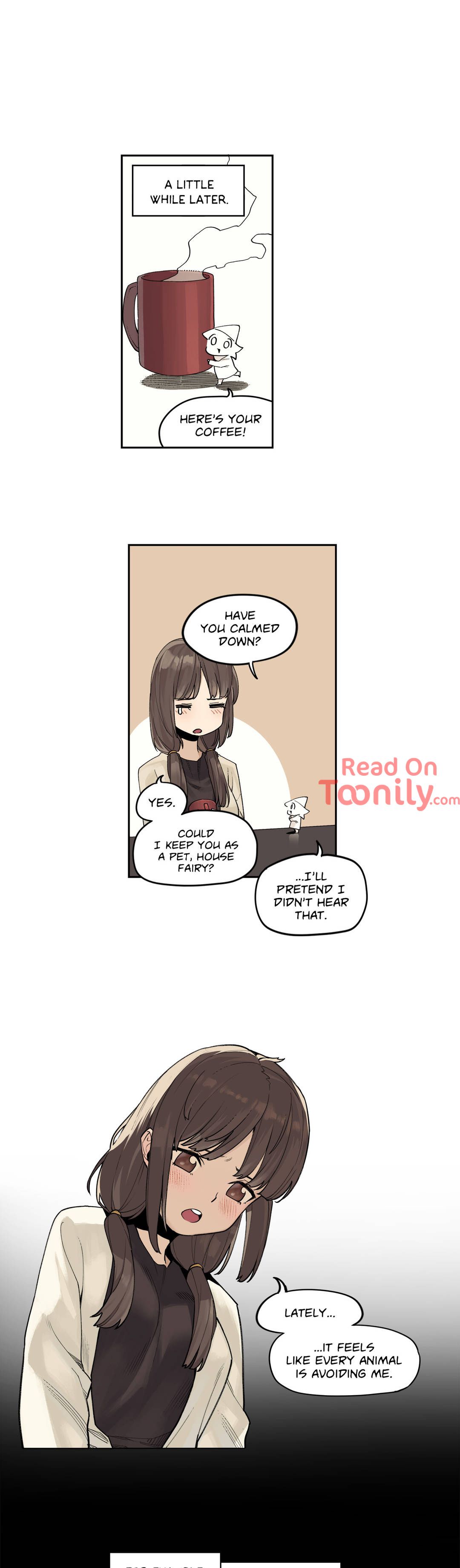 No Goddess, no! Manhwa - Chapter 44 Page 1