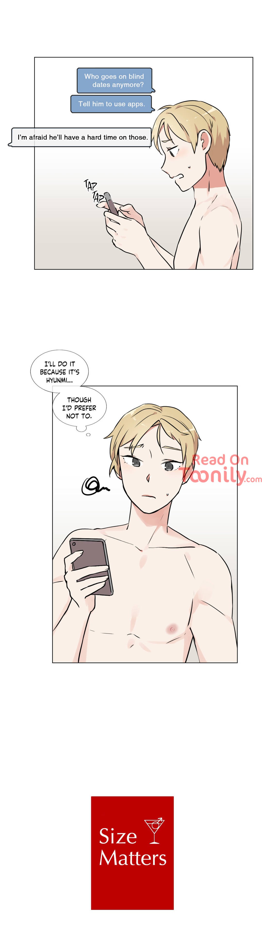 Size Matters Manhwa - Chapter 16 Page 1