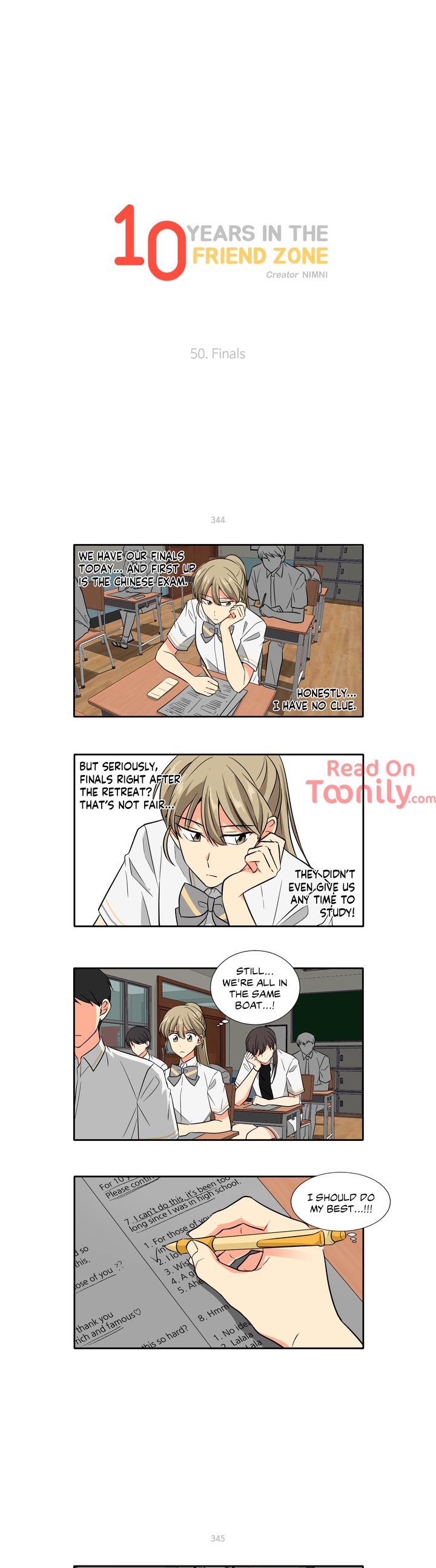 10 Years in the Friend Zone Manhwa - Chapter 50 Page 0
