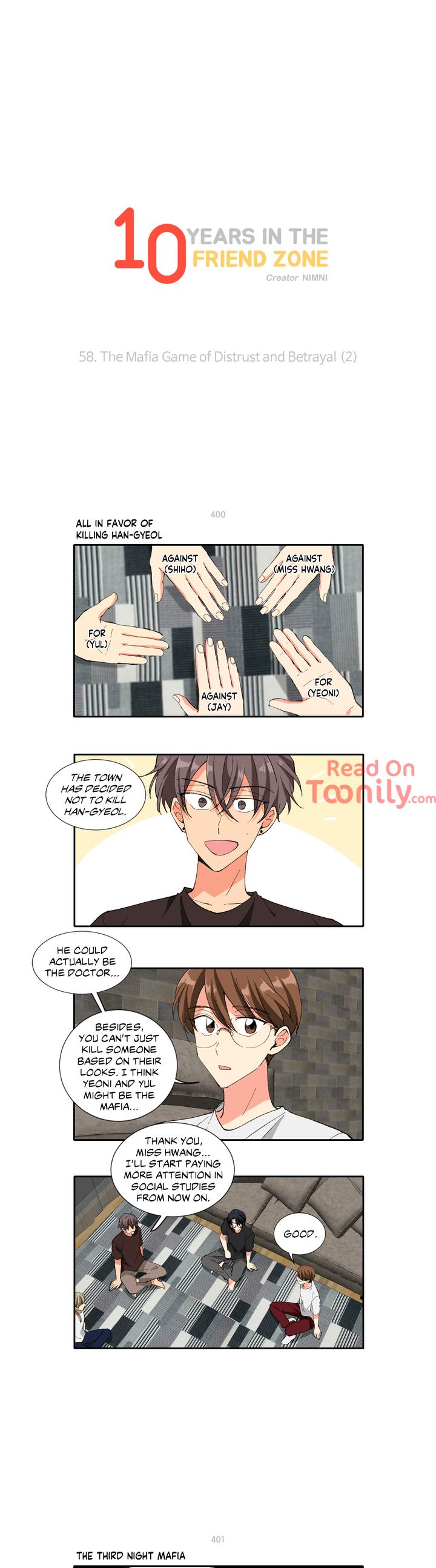 10 Years in the Friend Zone Manhwa - Chapter 58 Page 0