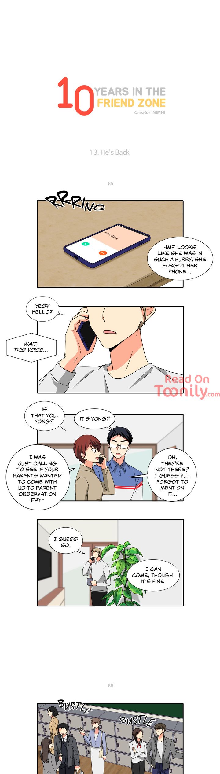 10 Years in the Friend Zone Manhwa - Chapter 13 Page 0