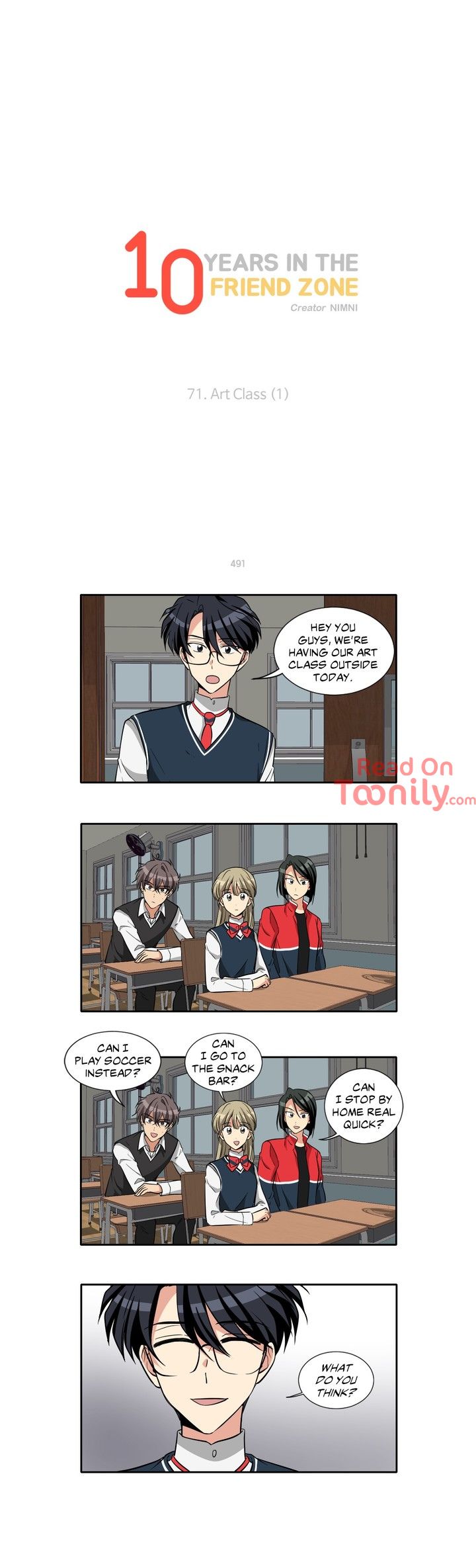 10 Years in the Friend Zone Manhwa - Chapter 71 Page 0