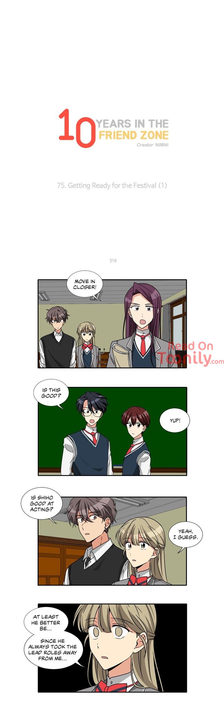 10 Years in the Friend Zone Manhwa - Chapter 75 Page 0