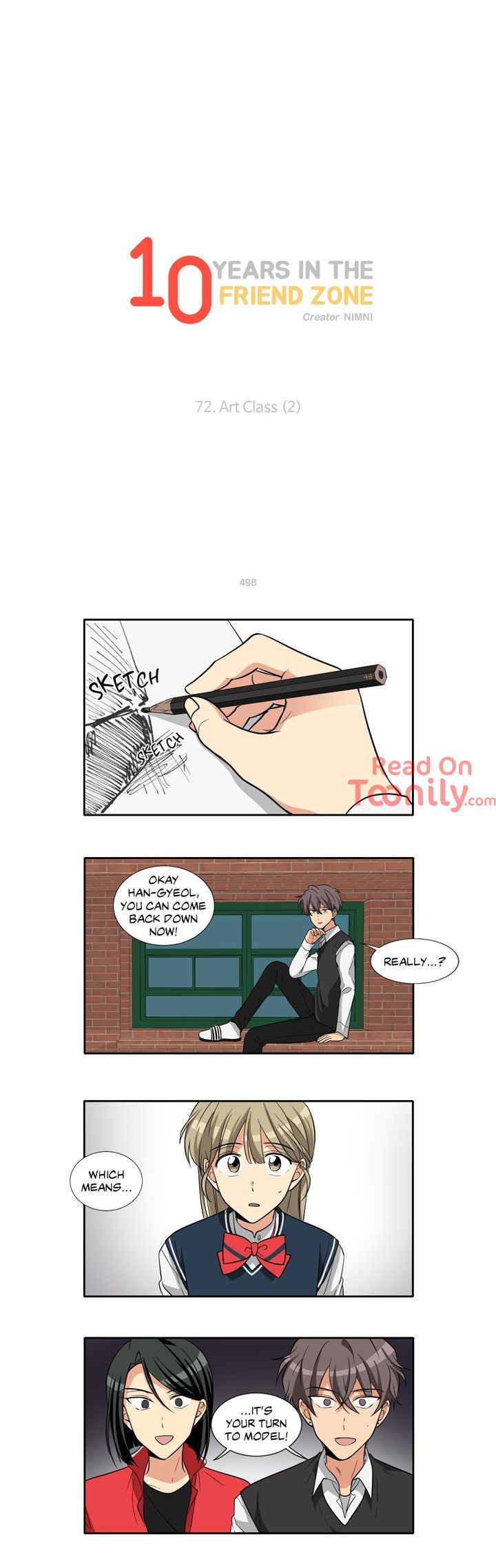 10 Years in the Friend Zone Manhwa - Chapter 72 Page 0