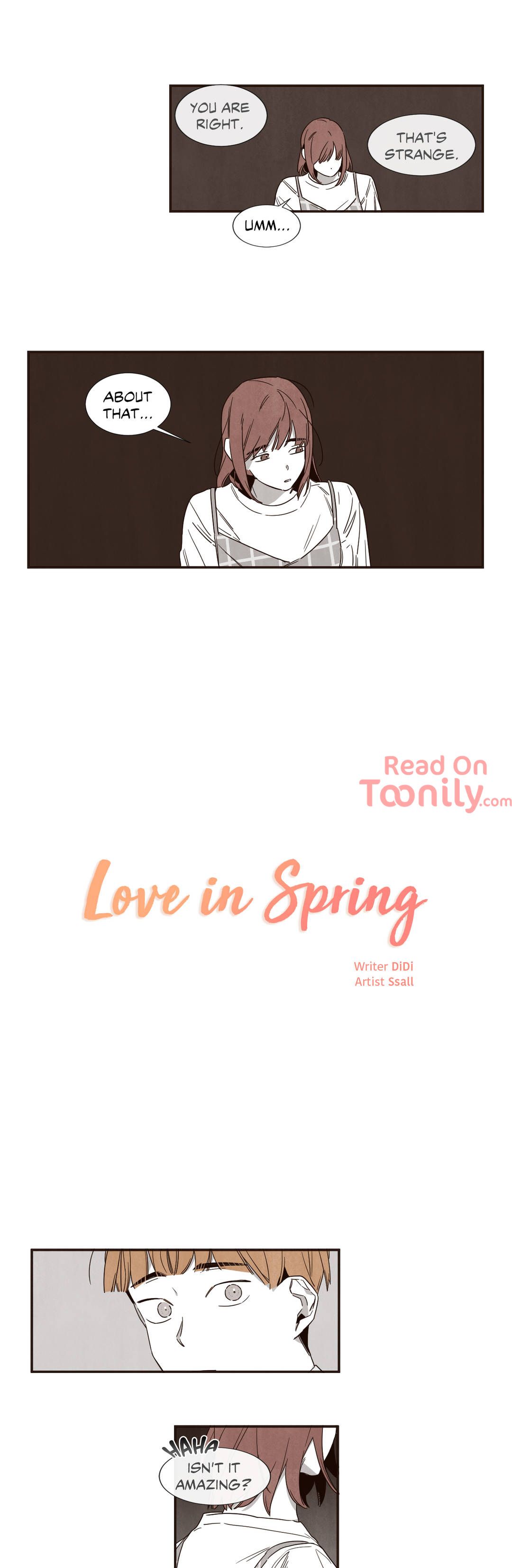 Love in Spring Manhwa - Chapter 35 Page 0