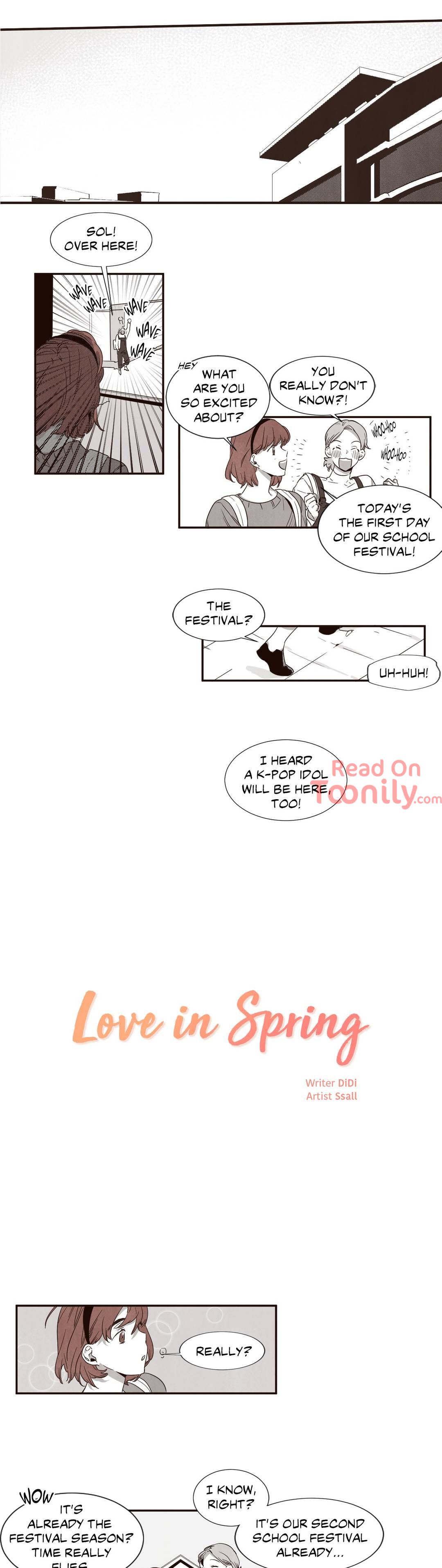 Love in Spring Manhwa - Chapter 9 Page 0