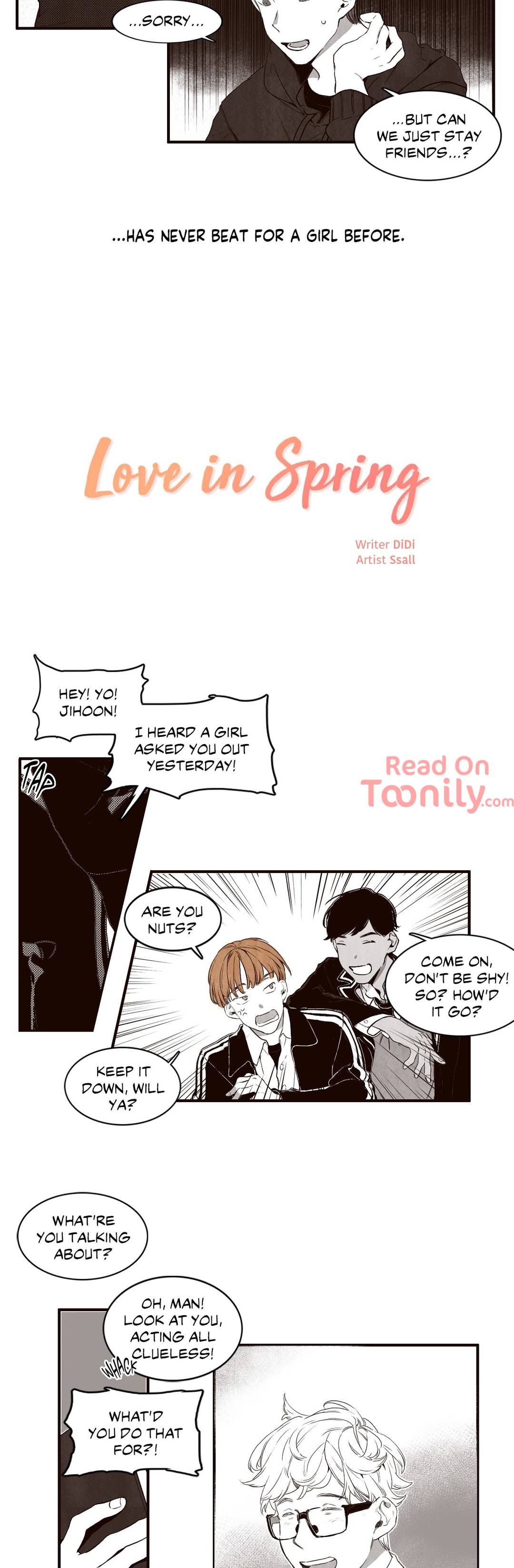 Love in Spring Manhwa - Chapter 1 Page 1