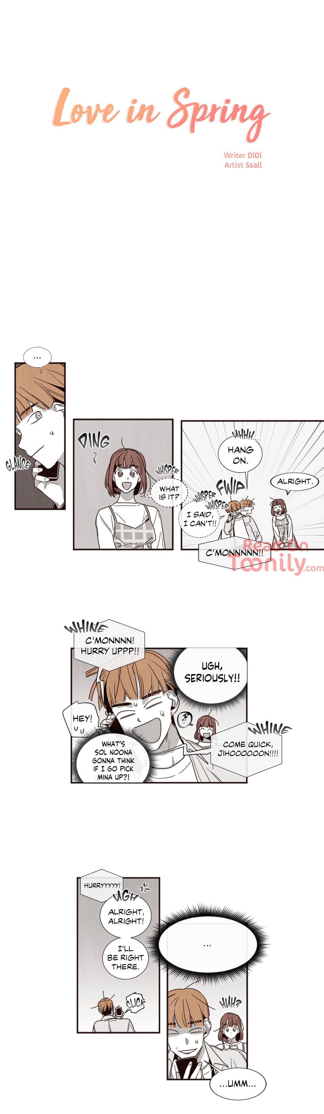 Love in Spring Manhwa - Chapter 36 Page 1