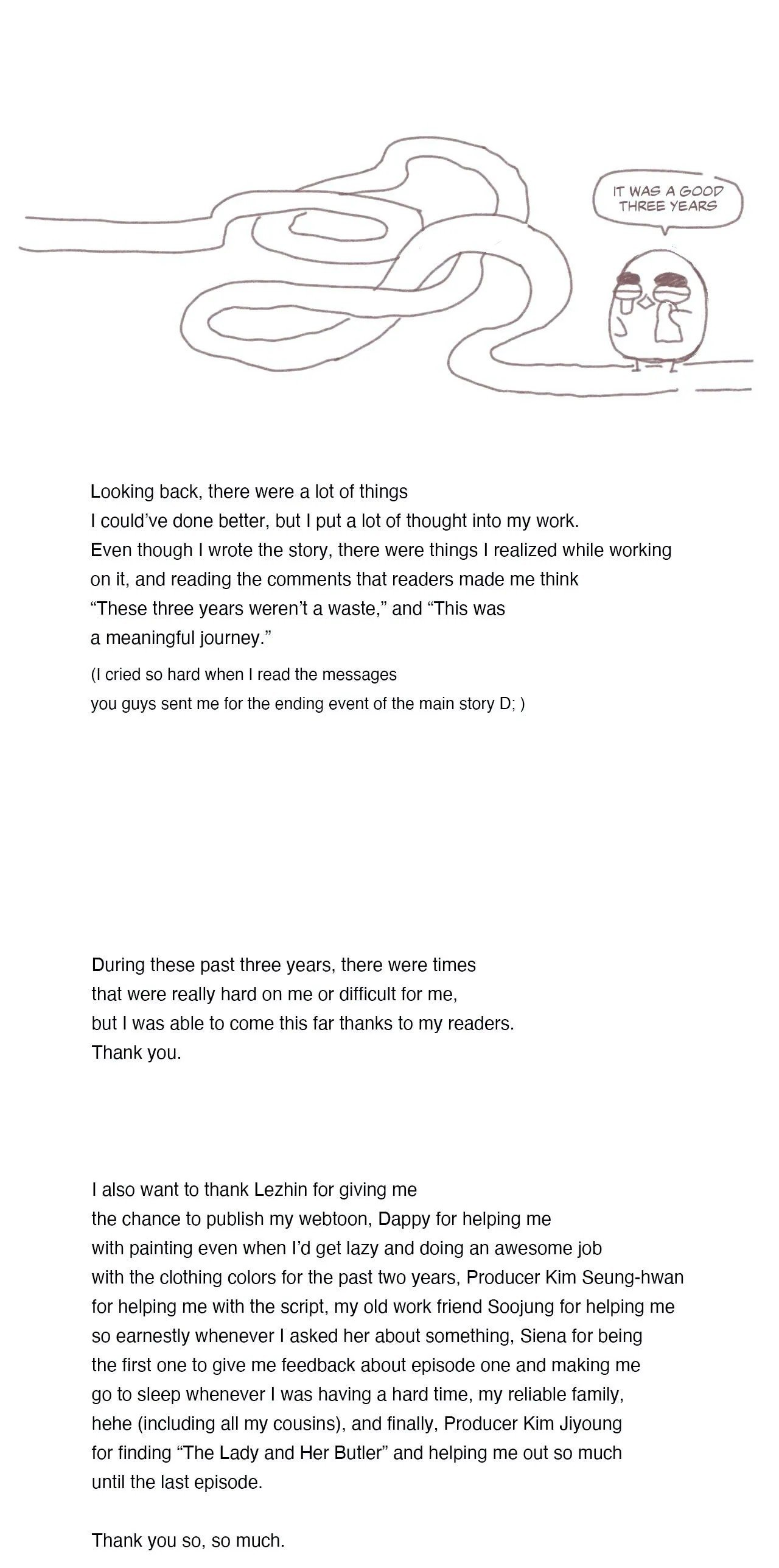 The Lady and Her Butler Manhwa - Epilogue Page 1