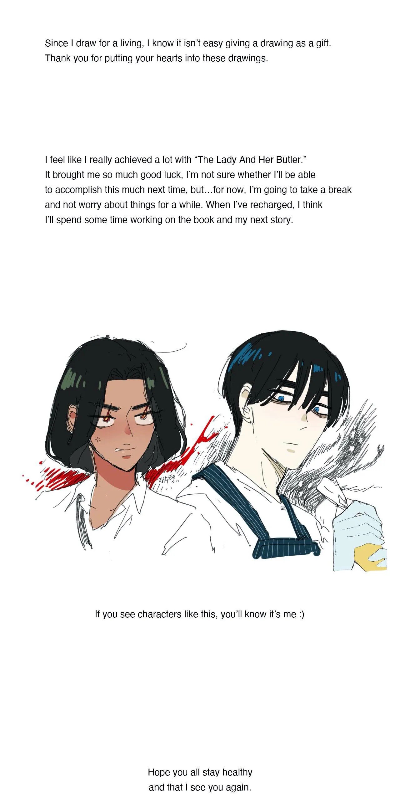 The Lady and Her Butler Manhwa - Epilogue Page 4