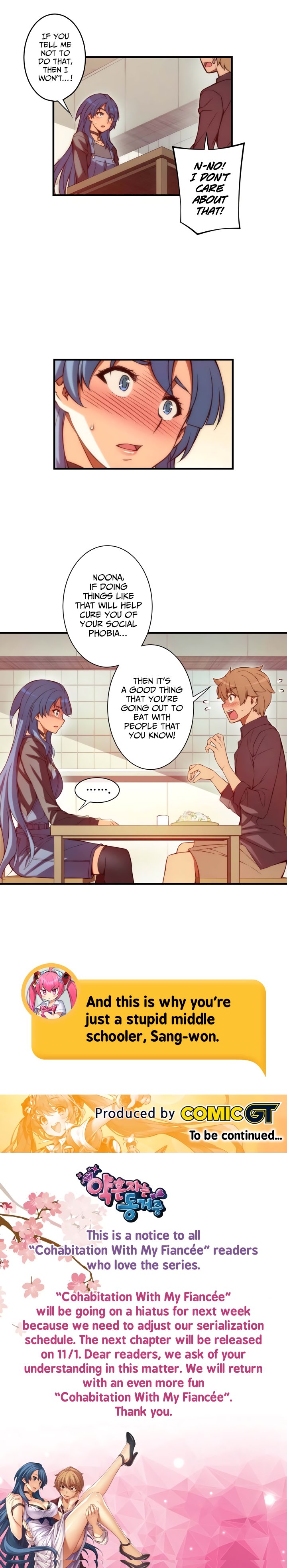 Cohabitation with My Fiancée Manhwa - Chapter 59 Page 6