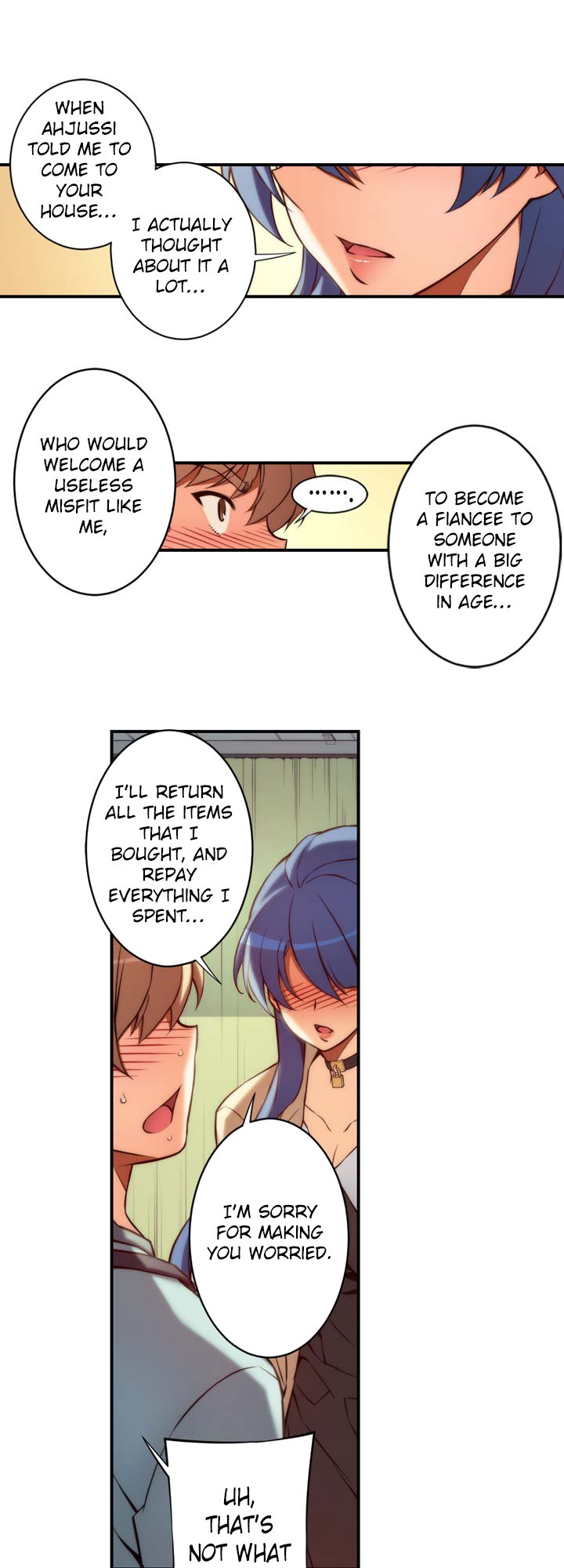 Cohabitation with My Fiancée Manhwa - Chapter 14 Page 12