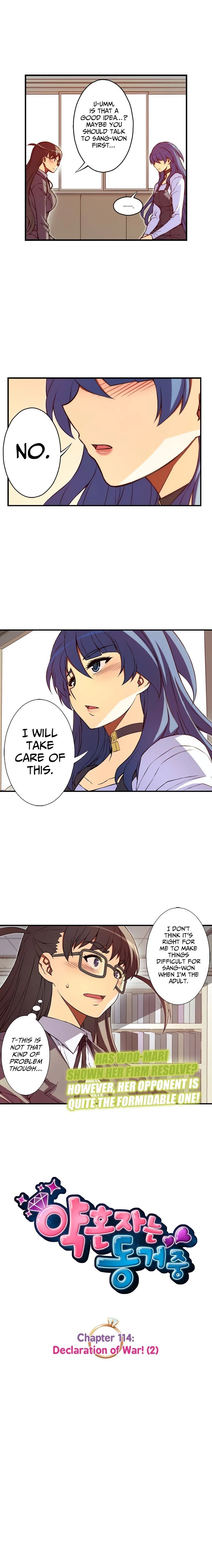 Cohabitation with My Fiancée Manhwa - Chapter 114 Page 1