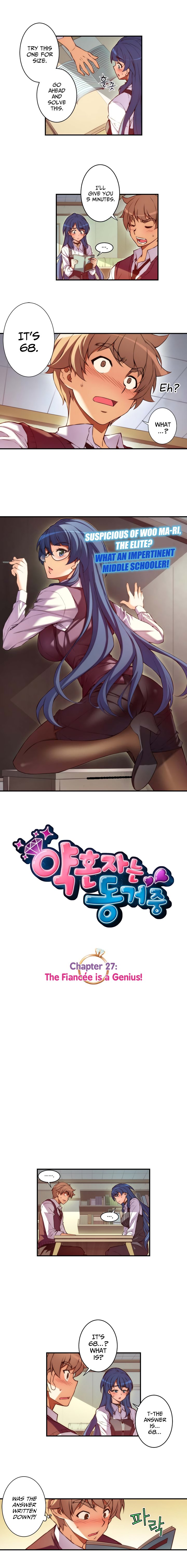 Cohabitation with My Fiancée Manhwa - Chapter 27 Page 1