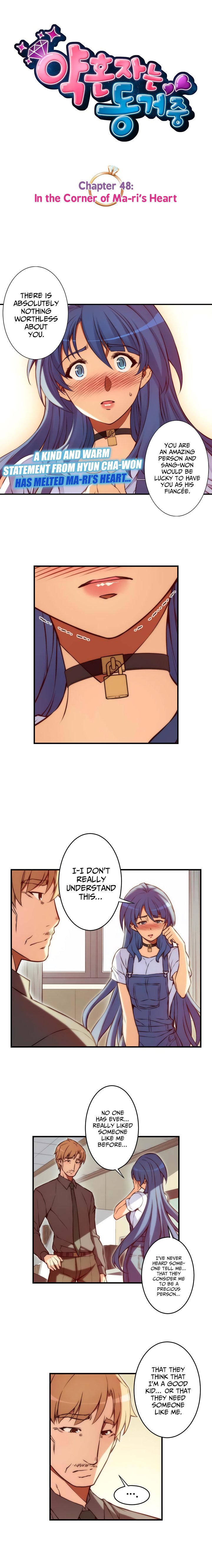 Cohabitation with My Fiancée Manhwa - Chapter 48 Page 1