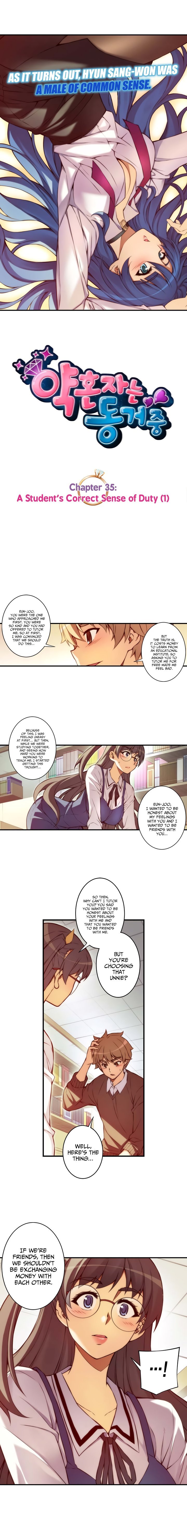 Cohabitation with My Fiancée Manhwa - Chapter 35 Page 2