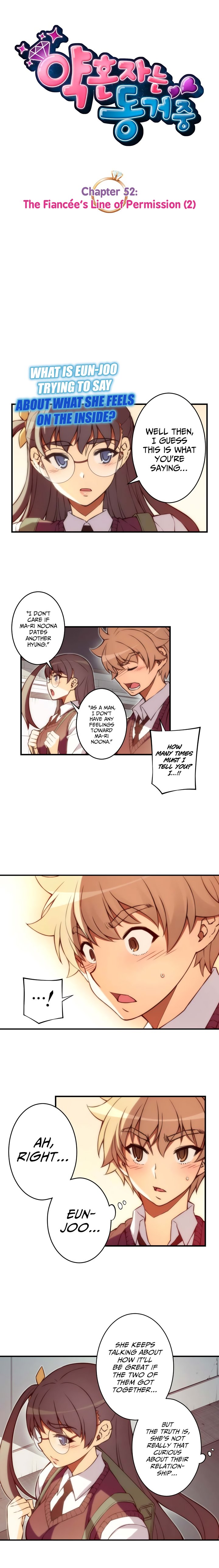 Cohabitation with My Fiancée Manhwa - Chapter 52 Page 1