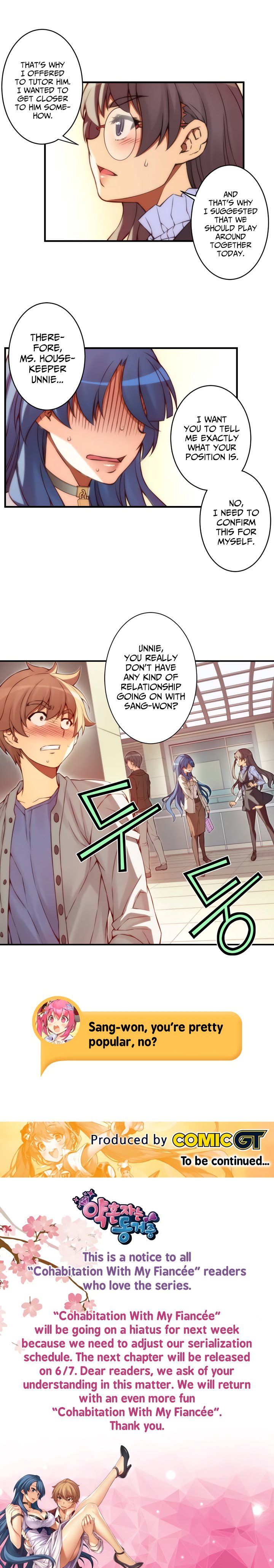 Cohabitation with My Fiancée Manhwa - Chapter 40 Page 6