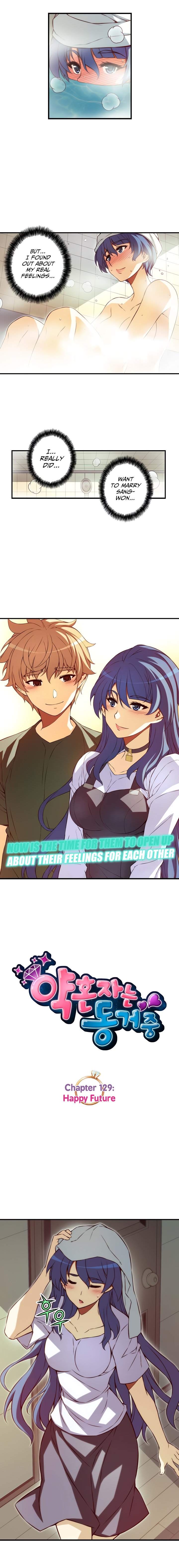 Cohabitation with My Fiancée Manhwa - Chapter 129 Page 1