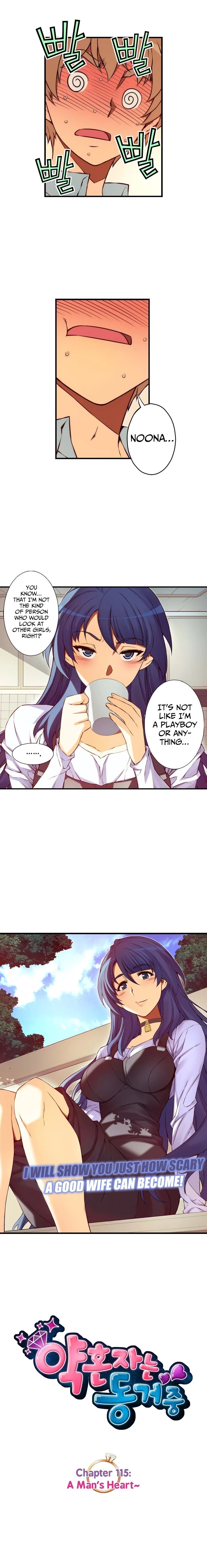 Cohabitation with My Fiancée Manhwa - Chapter 115 Page 1