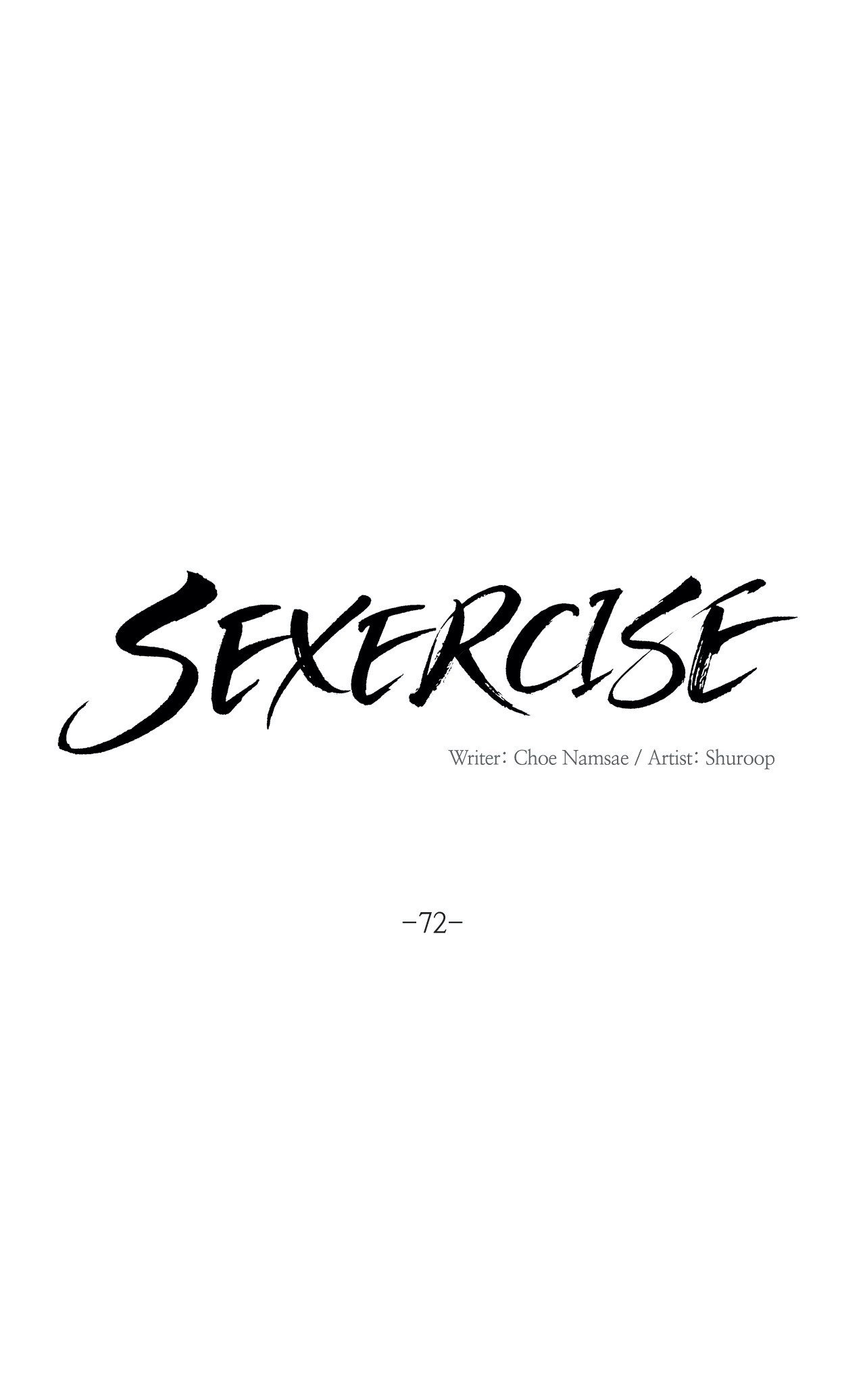 Sexercise Manhwa - Chapter 72 Page 0
