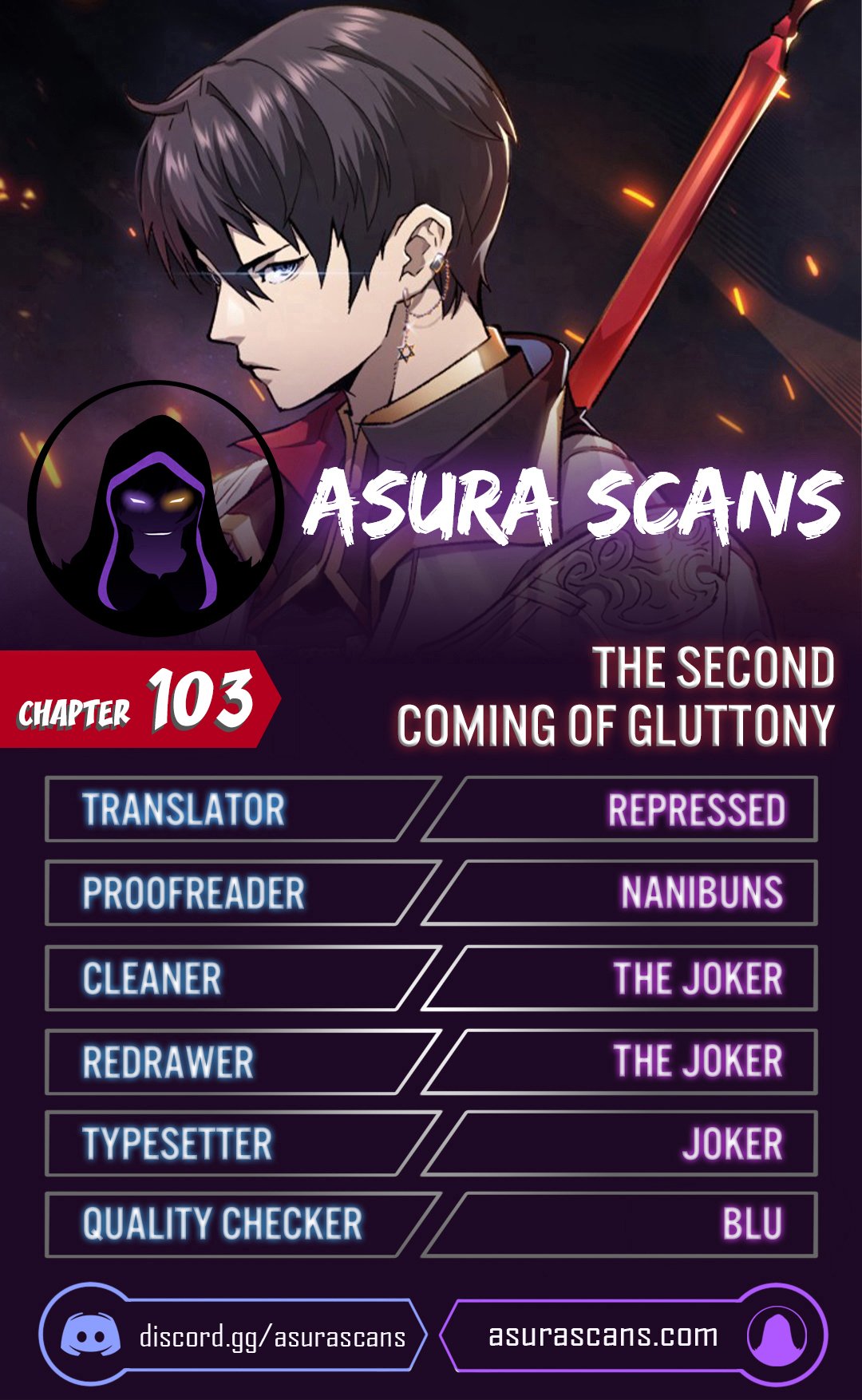 The Second Coming of Gluttony Manhwa - Chapter 103 Page 0