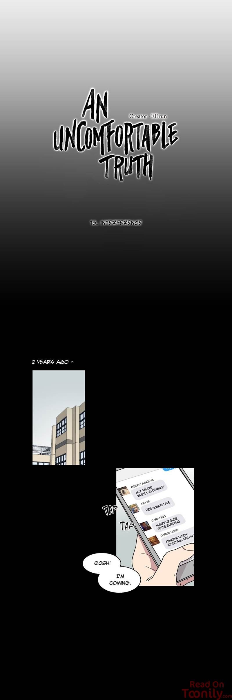 An Uncomfortable Truth Manhwa - Chapter 16 Page 4