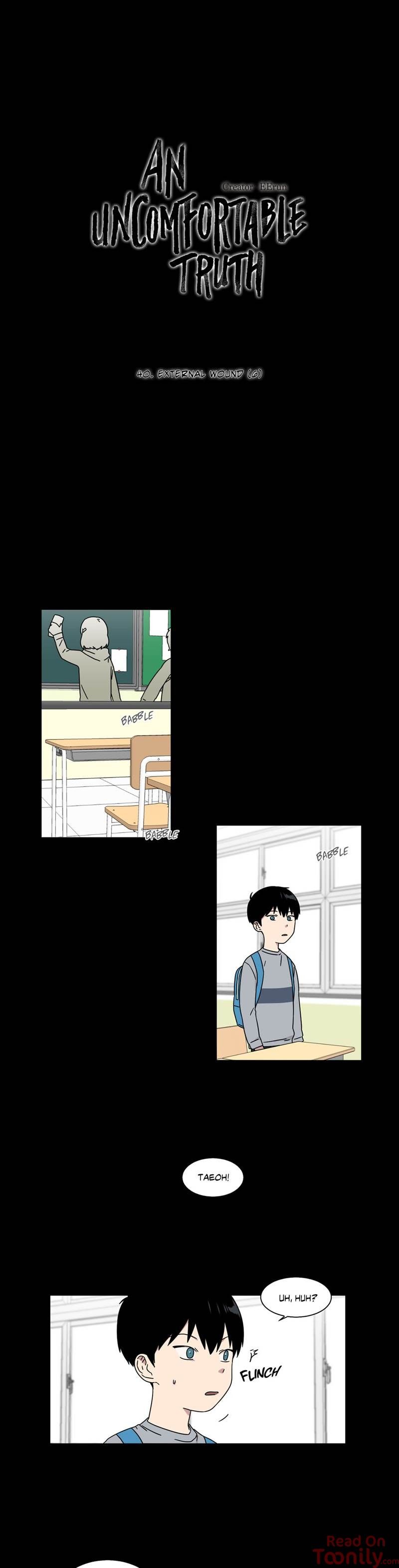An Uncomfortable Truth Manhwa - Chapter 40 Page 0