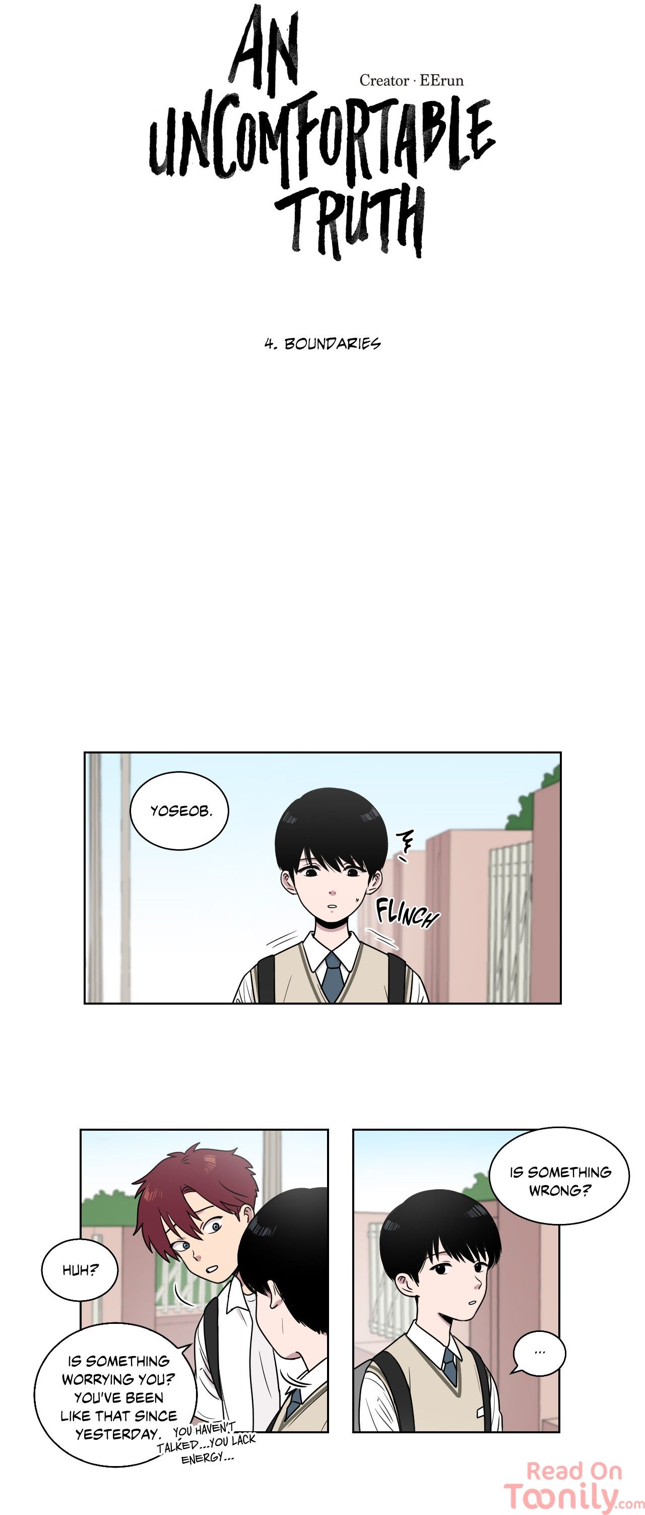 An Uncomfortable Truth Manhwa - Chapter 4 Page 3