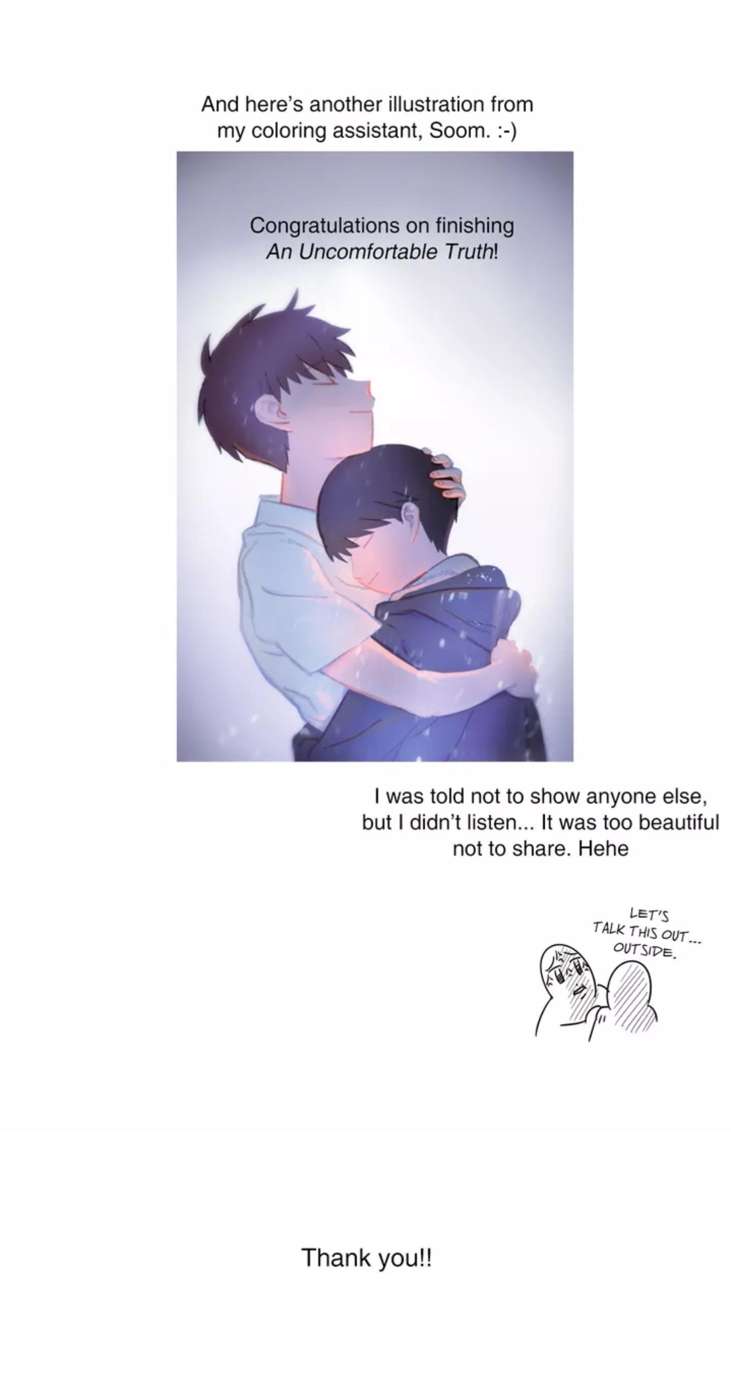An Uncomfortable Truth Manhwa - Epilogue Page 21