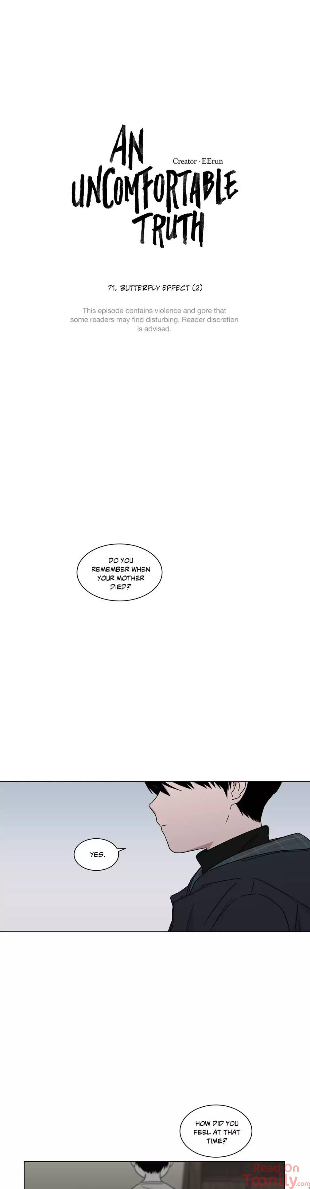 An Uncomfortable Truth Manhwa - Chapter 71 Page 0