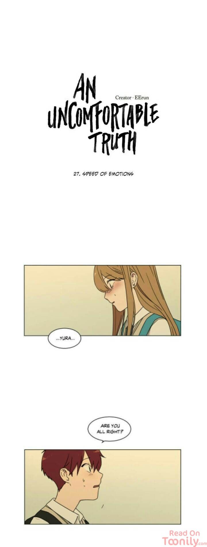 An Uncomfortable Truth Manhwa - Chapter 27 Page 0
