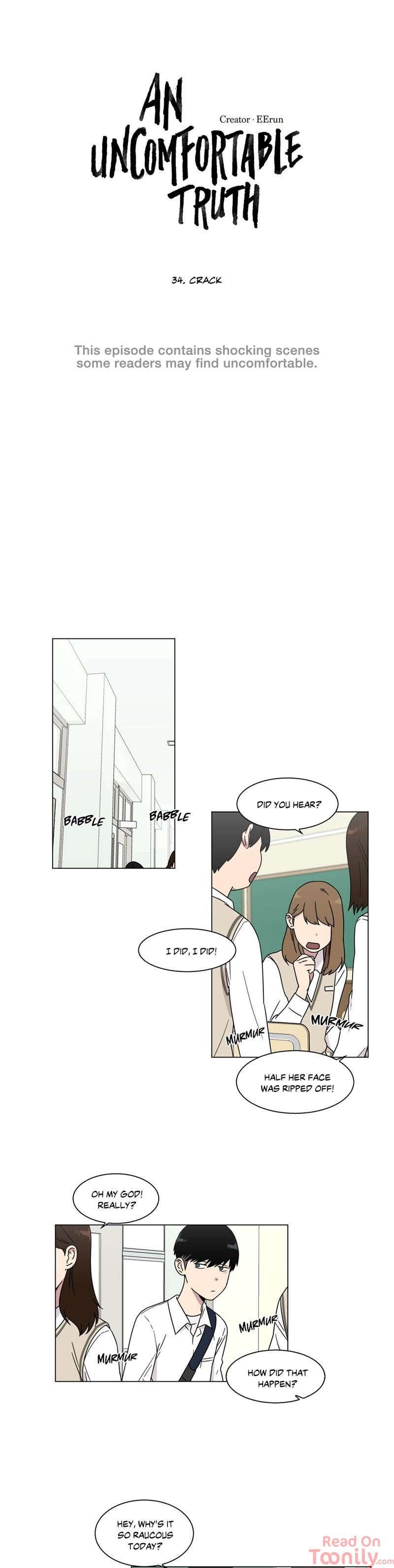 An Uncomfortable Truth Manhwa - Chapter 34 Page 0