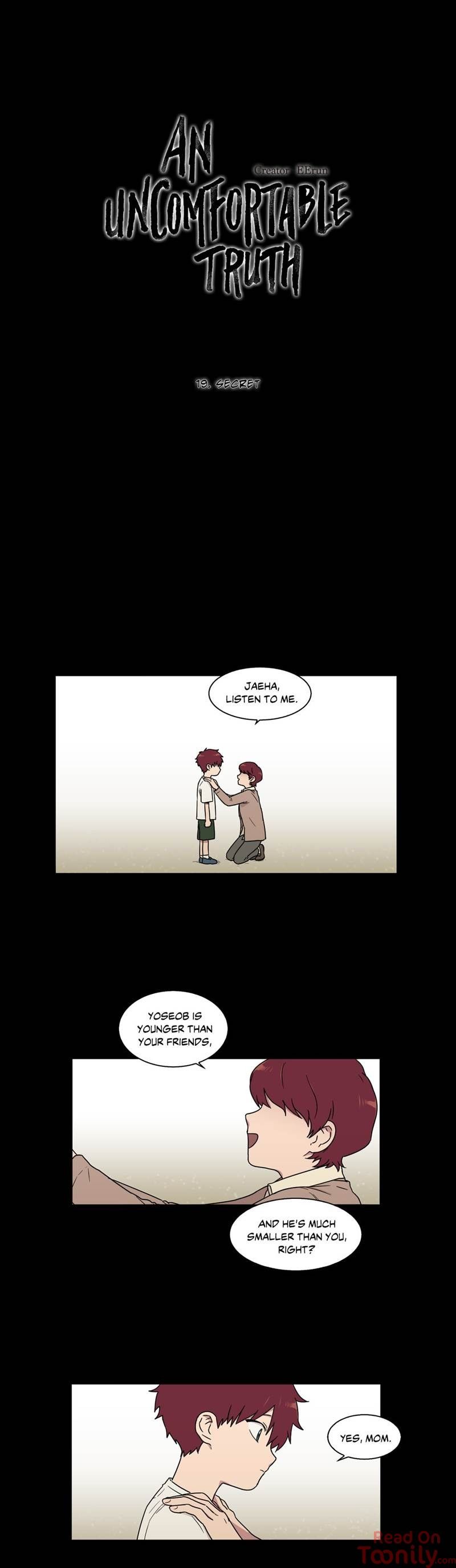 An Uncomfortable Truth Manhwa - Chapter 19 Page 0