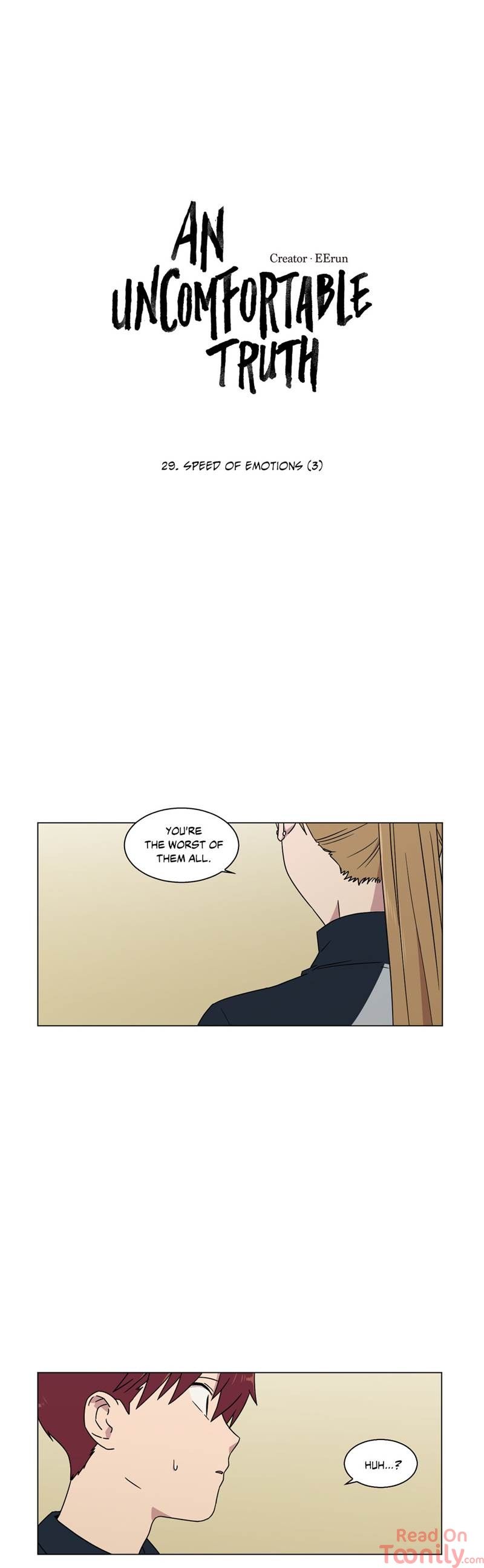 An Uncomfortable Truth Manhwa - Chapter 29 Page 0