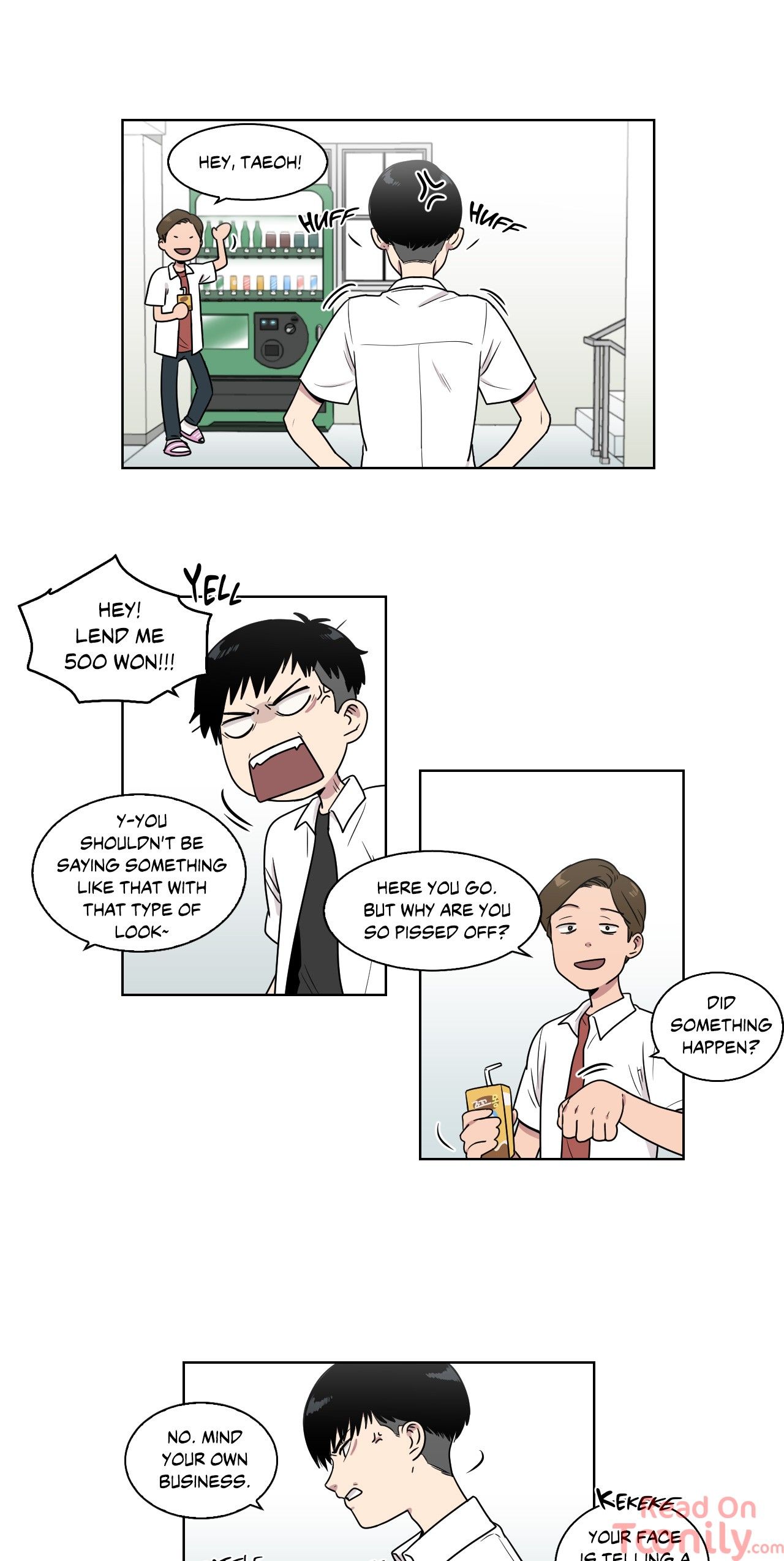 An Uncomfortable Truth Manhwa - Chapter 5 Page 9