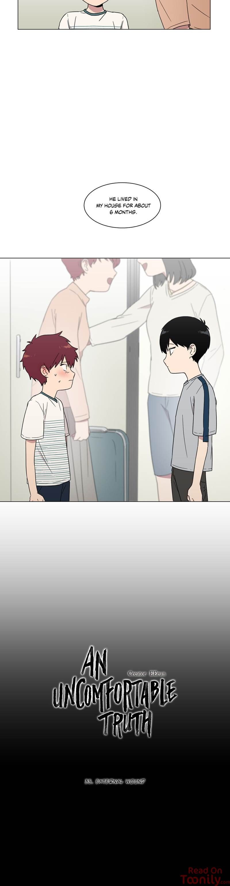 An Uncomfortable Truth Manhwa - Chapter 35 Page 7