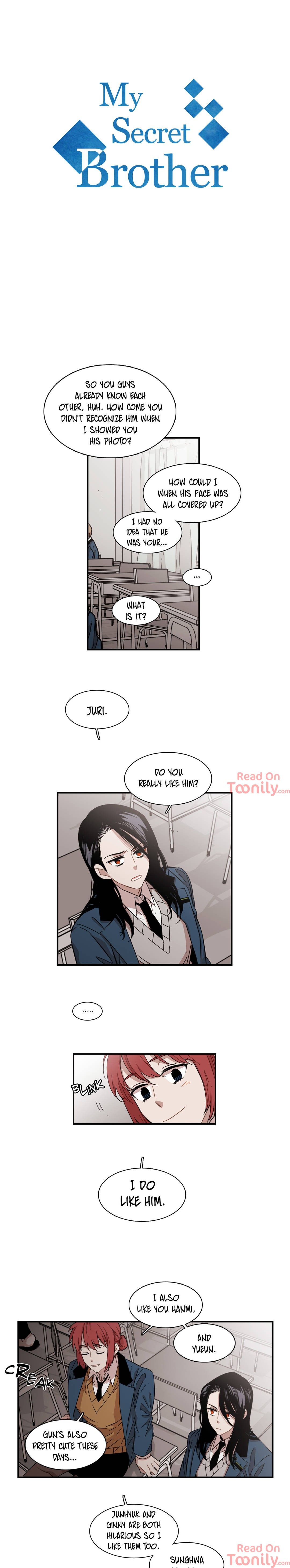 My Secret Brother Manhwa - Chapter 85 Page 1