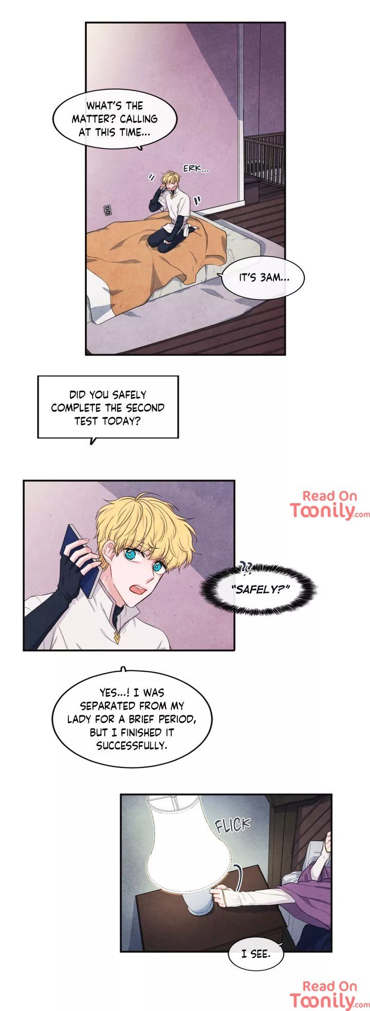 The Knight of the Falling Star Manhwa - Chapter 39 Page 1
