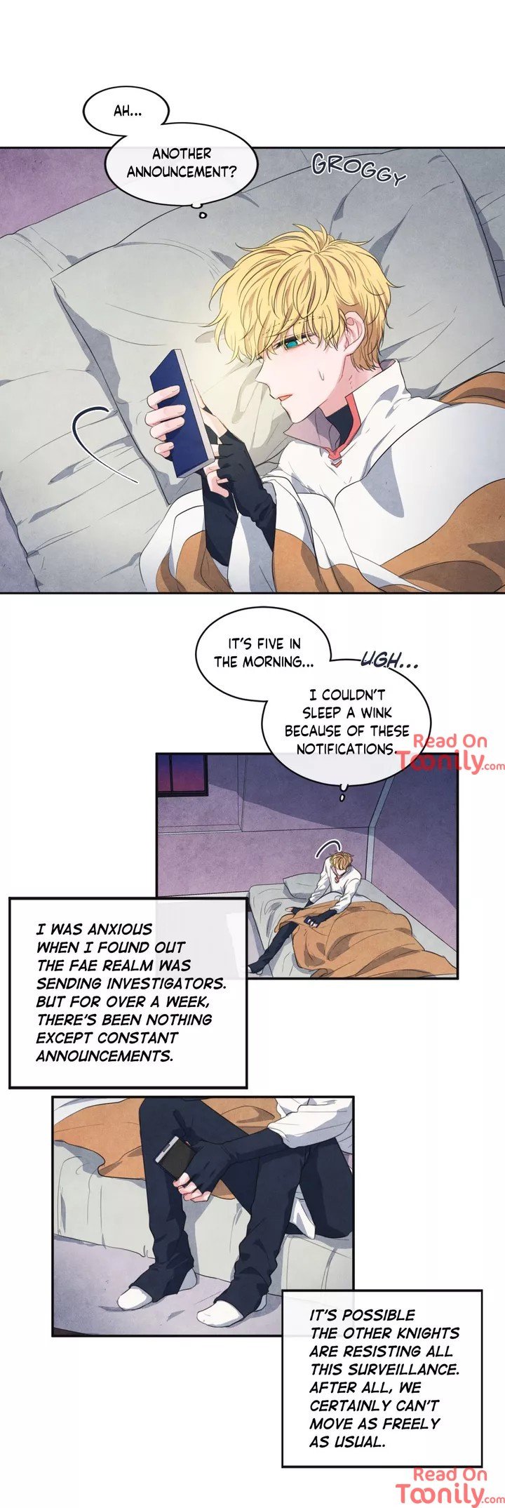 The Knight of the Falling Star Manhwa - Chapter 40 Page 1