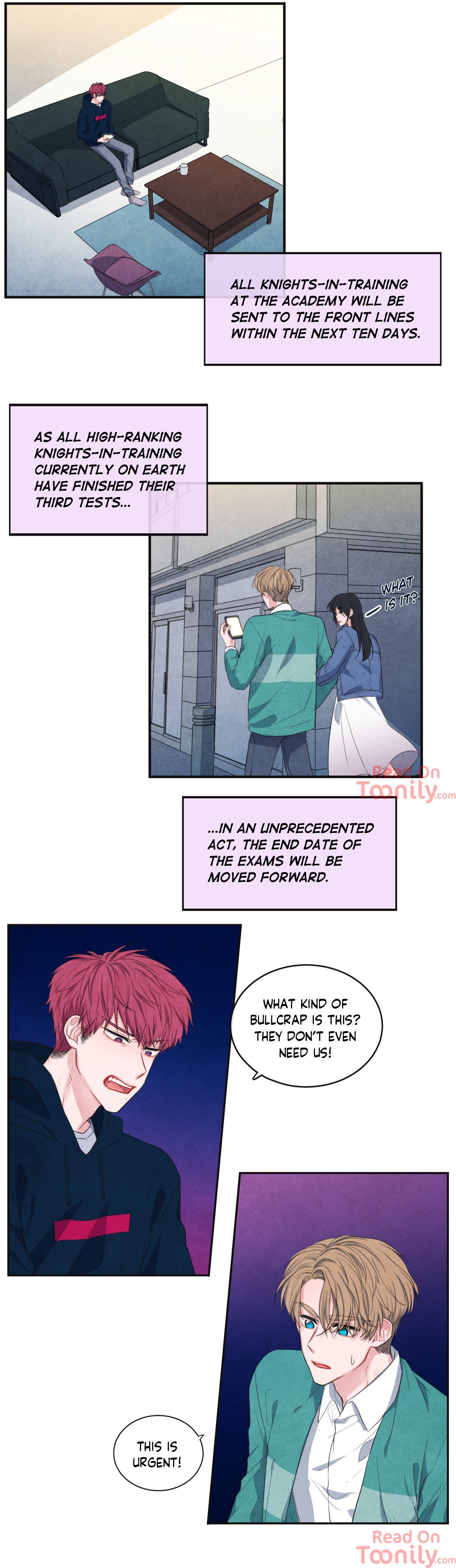 The Knight of the Falling Star Manhwa - Chapter 71 Page 19